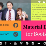 マテリアルデザインを簡単に実装「Material Design for Bootstrap」